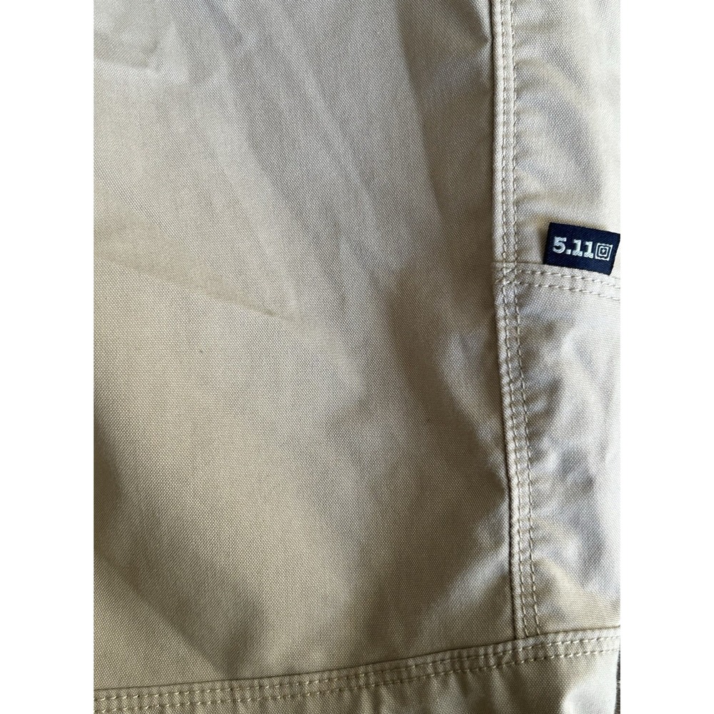5.11 Tactical Apex Cargo Pants Khaki Stretch Canvas Utility Pants 8 Regular - Picture 8 of 10